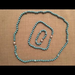 Chloe + Isabel Turquoise Convertible Necklace